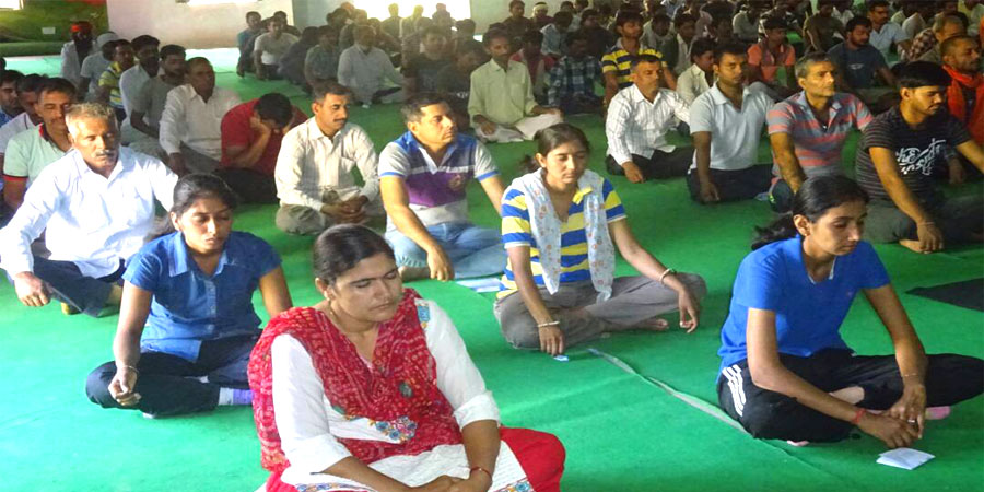 Meditation session organized for Bikaner Jail in April'2017